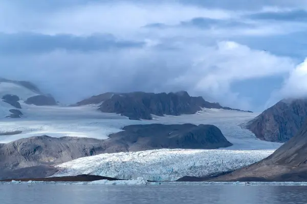 Increíble Paisaje Con Glaciares Témpanos Verano — Foto de Stock