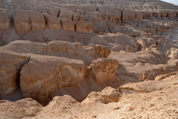 stock image Al Qarah Mountain, nice and historical place for visit and make a trek