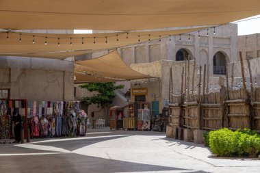 Eski Dubai 'de yürüyüş