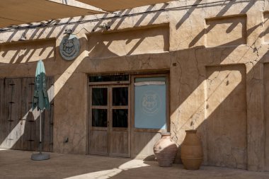 Eski Dubai 'de yürüyüş