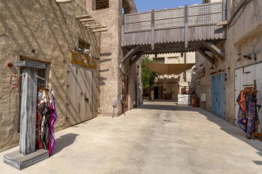 Eski Dubai 'de yürüyüş