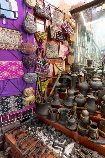 Рынок Традиционных Товаров Старом Городе Дубай — стоковое фото