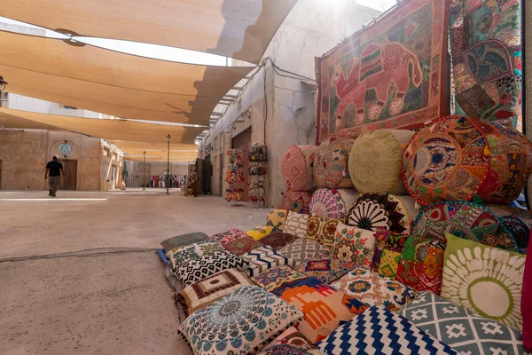 Αγορά Παραδοσιακών Αγαθών Στην Παλιά Πόλη Ντουμπάι — Φωτογραφία Αρχείου