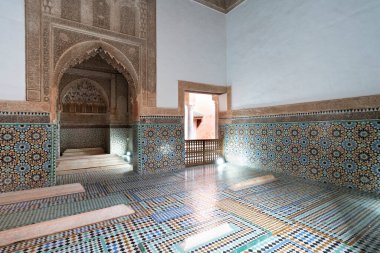 Saadian Mezarları, Kasbah Camii 'nin güney tarafında yer alan Marakeş, Fas' ta bulunan tarihi bir kraliyet mezarlığıdır..