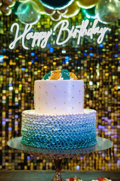 Τούρτα Cupcake Γενέθλια Εκδήλωση Γλυκά Κόμμα — Φωτογραφία Αρχείου
