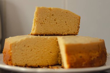 Ev yapımı kek. Kahvaltı pişir.