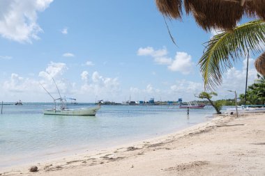 Mahahual Cennet Plajı Quintana Roo Meksika