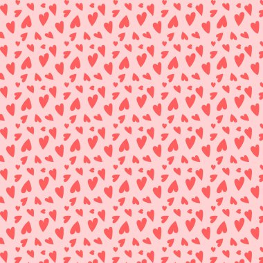 Havada aşk kokusu var. Sevimli sevgililer günü şablonu. Vektör illüstrasyonu