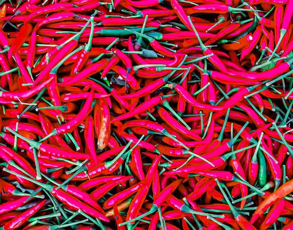 Mutfağımda ve yemek odamda bir sürü kırmızı biber kullanılıyor..