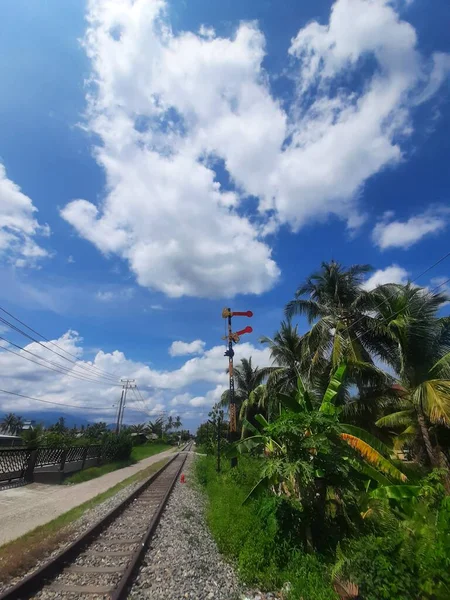 Railway Tracks City — Stock Photo, Image