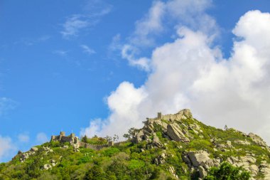 Yazın güzel bir dağ manzarası