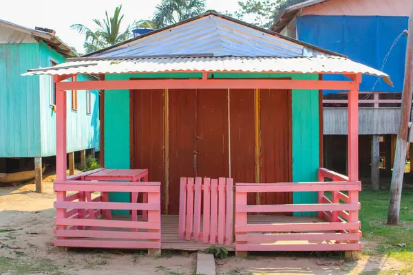 Pretty House Boca Acre Amazon — Stock Photo, Image