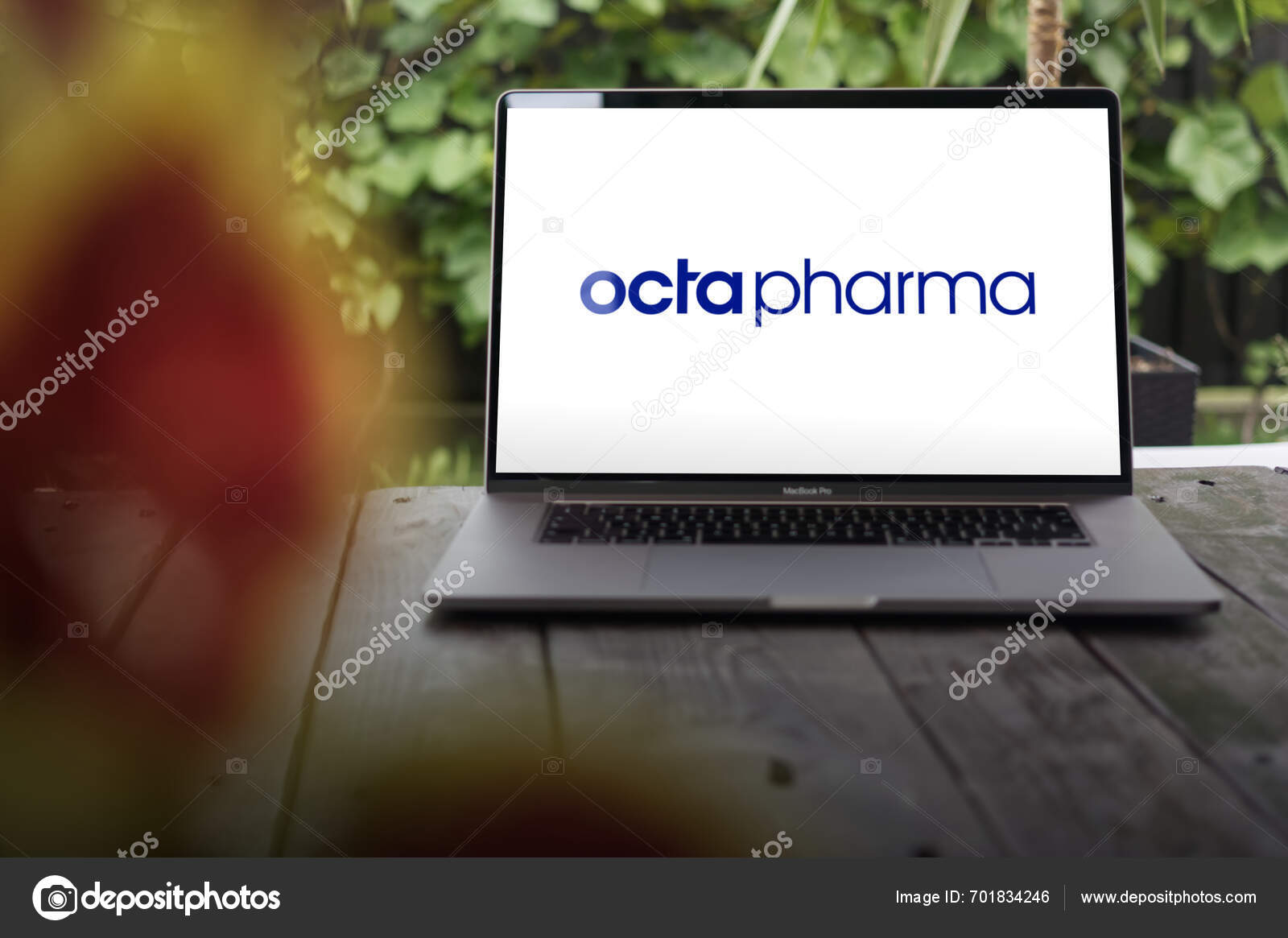 Wroclaw Poland February 2024 Octapharma Logo Family Owned