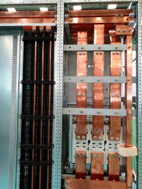 MCC panelinin Elektrik Otobüs Çubuğu (Motor Kontrol Merkezi)