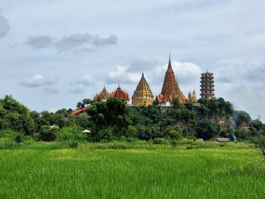 Tayland 'da Kaplan Mağarası Tapınağı (Wat Tham Sua) Karnchanaburi Bölgesi