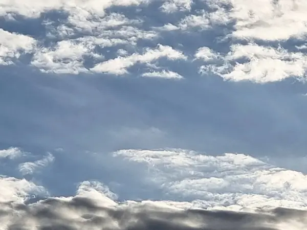 Nimbus Clouds Blue Sky Backgrounds — Stock Photo, Image