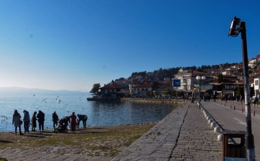 Rıhtımdaki insanlar, Ohri, Makedonya 