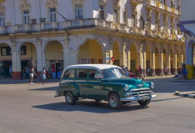 Havana, Küba eski usul araba, eski usul. 