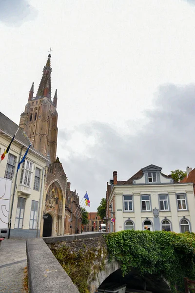Brujas Bélgica Capital Flandes Occidental Noroeste Bélgica Distingue Por Sus —  Fotos de Stock
