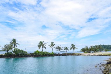 Bora Bora, Güney Pasifik adası Tahiti 'nin kuzeybatısında Fransız Polinezyası