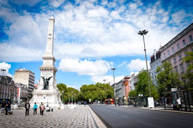 Lizbon, Portekiz ve Avrupa 'daki Keşifler Anıtı.