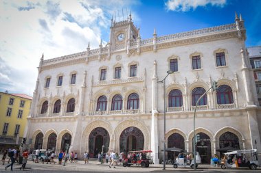 Lizbon, Portekiz sokak manzarası. Lizbon Portekiz 'in başkenti ve en büyük şehridir..