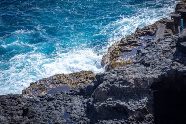 Güzel Okyanus Kıyısı Manzarası Fotoğraf: Montana Amarilla Tenerife