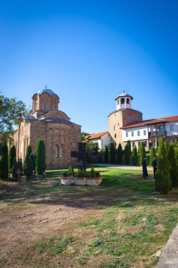 Aziz Başmelek Michael ve Aziz Hermit Gabriel Lesnovo, Probistip bölgesi, Makedonya Cumhuriyeti, Ortaçağ Lesnovo Manastırı