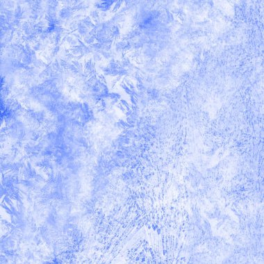 Kış buzlu arka plan. Buz desenli mavi ve beyaz dijital kağıt. Donmuş duvar kağıdı.