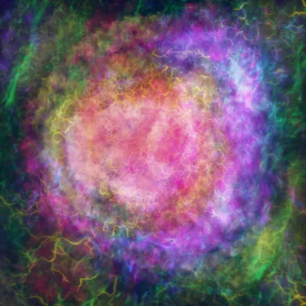 Färgglada Rymden Galax Bakgrund Abstrakt Nebulosa Yttre Rymden Astronomi Oändlighet — Stockfoto