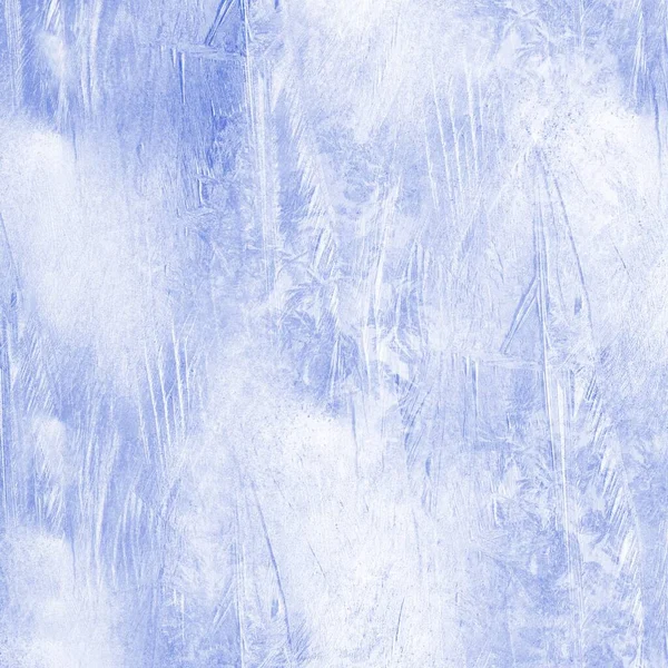 Inverno Fundo Gelado Padrão Geada Papel Digital Azul Branco Papel — Fotografia de Stock