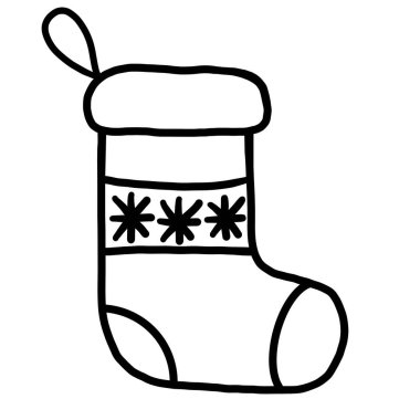 Yılbaşı dekorasyonu izole edilmiş ikon vektör illüstrasyon tasarımı