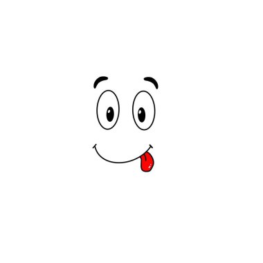    Çizgi film yüz duygusunu dile getiriyor