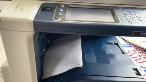 Photocopier 기계를 — 비디오
