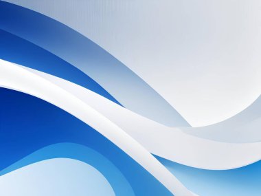 Soyut Mavi Gradyan Arkaplanı