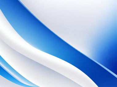 Soyut Mavi Gradyan Arkaplanı