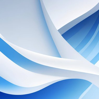 Soyut Mavi Gradyan Arkaplanı