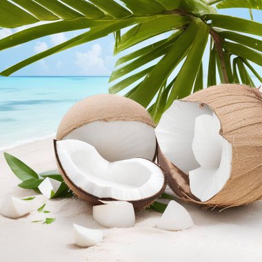 Kumsalda hindistan cevizi