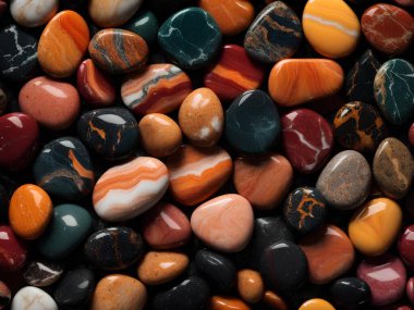 Taş doku arka plan yuvarlak