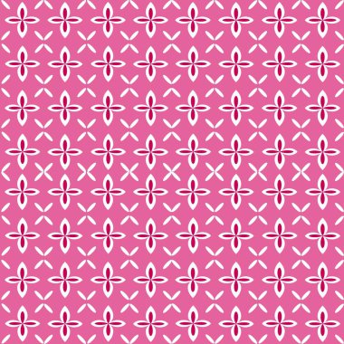 beyaz çiçek desenli. Pembe Çiçek kumaş