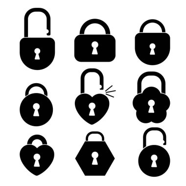 Farklı şekillerde kilitler.. 