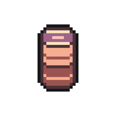 dinamik dijital projeler ve tasarımlar için kek pikseli sanatı.