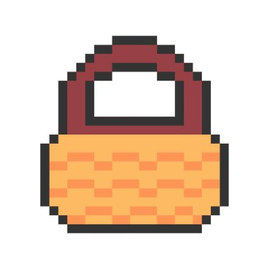 piknik sepeti piksel sanatı