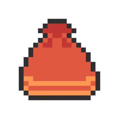 Sonbahar şapka piksel sanatı