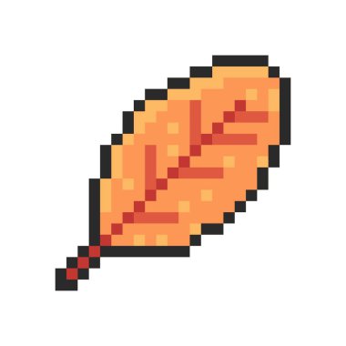 Sonbahar yaprağı piksel sanatı ihtiyaçlarınız için