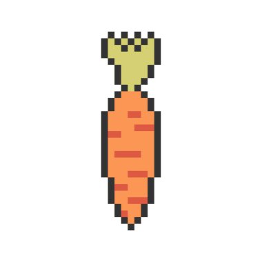 turuncu havuç pikseli