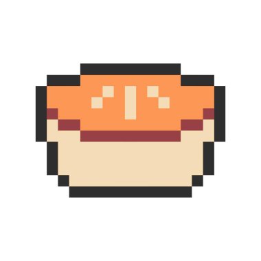 ihtiyaçlarınız için pasta dilimi pikseli sanatı