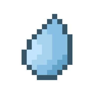 Tatlı su damlası piksel sanatı