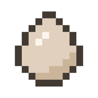 kahverengi tavuk yumurtası pikseli