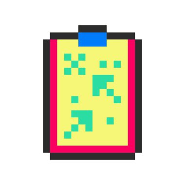 strateji spor planı piksel sanatı